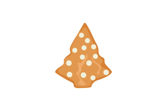 Cool Christmas Tree Cookie Illustration