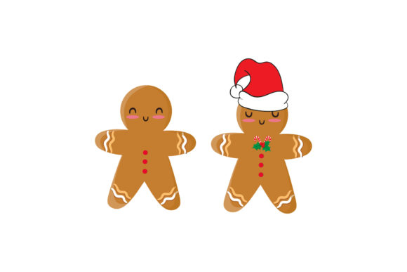 Ginger Bread Set Christmas Asset