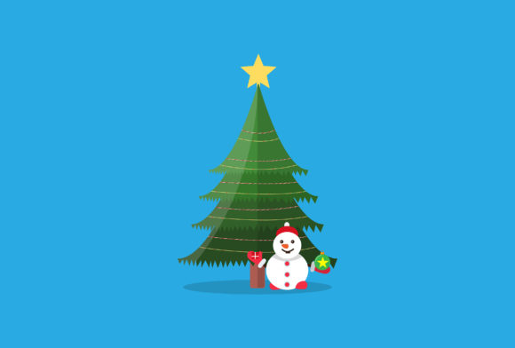 Illustration Christmas Design 51: A Festive Graphic Design Asset