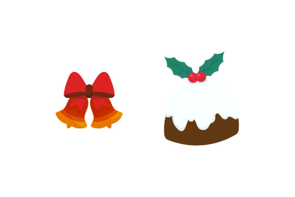 Jingle Bell Cake Set Christmas Asset
