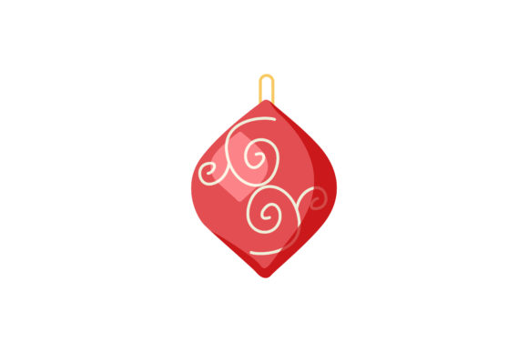 Pretty Cool Red Christmas Illustration